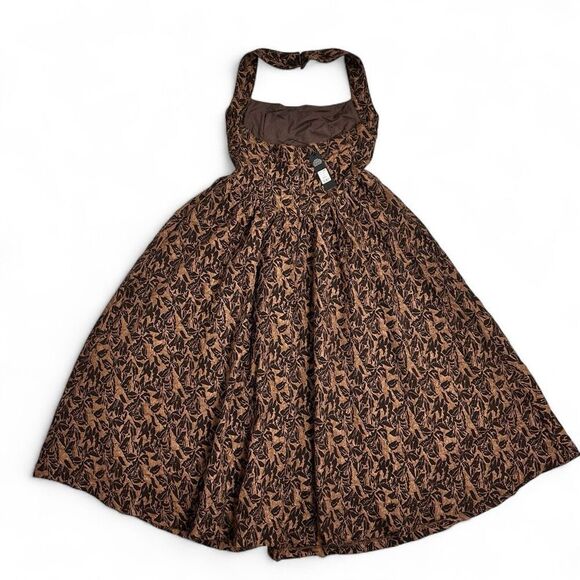 NWT Fashion Nova Meredith Jacquard Maxi Dress XL Regency Wedding Holidays - Picture 3 of 11